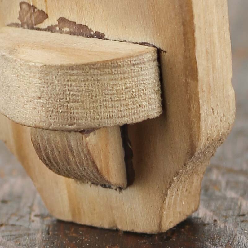 Miniature Unfinished Wood Wall Sconces