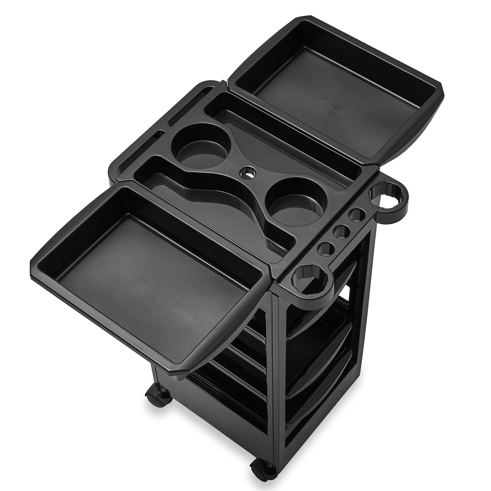 Beauty Salon Trolley Mobile Equipment Cart with Drawers Tool Storage