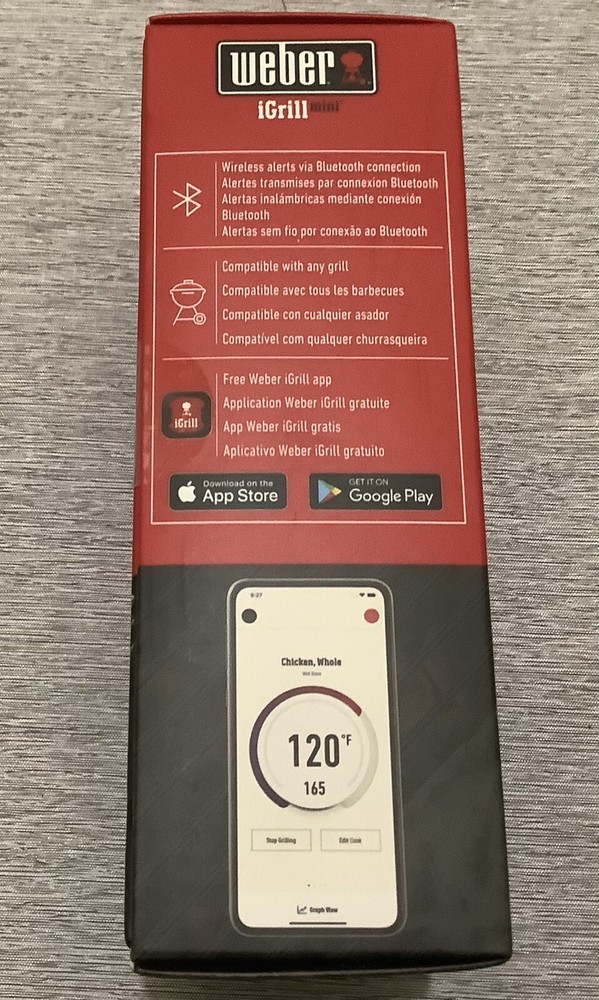 Weber iGrill Mini Digital All Bluetooth Thermometer