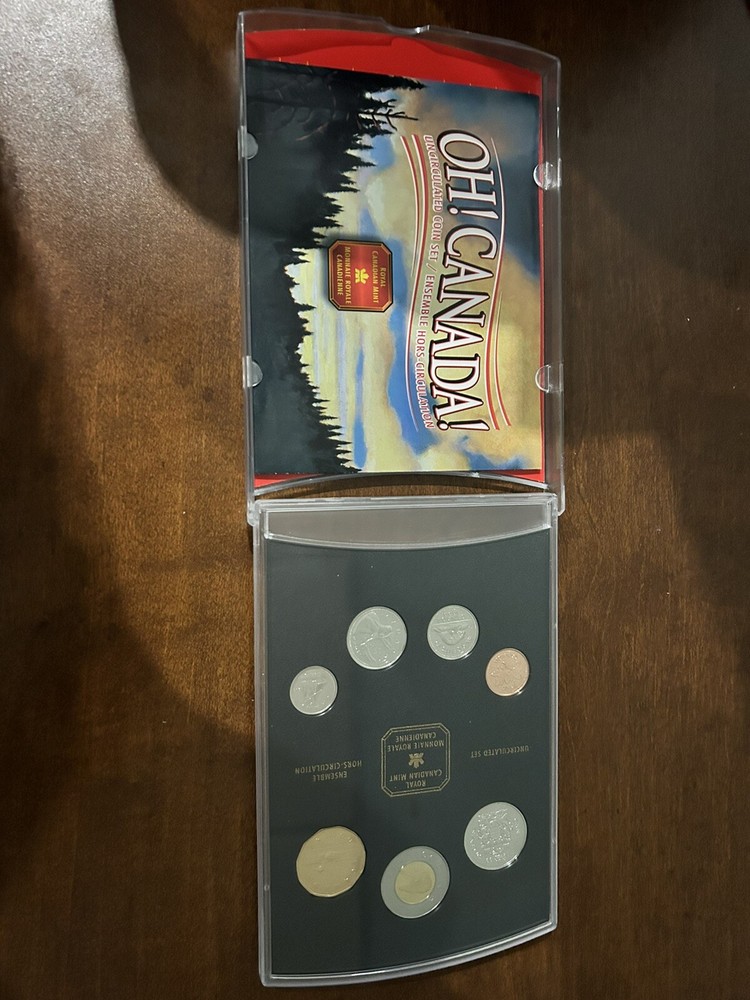 1999 royal canadian mint uncirculated sets