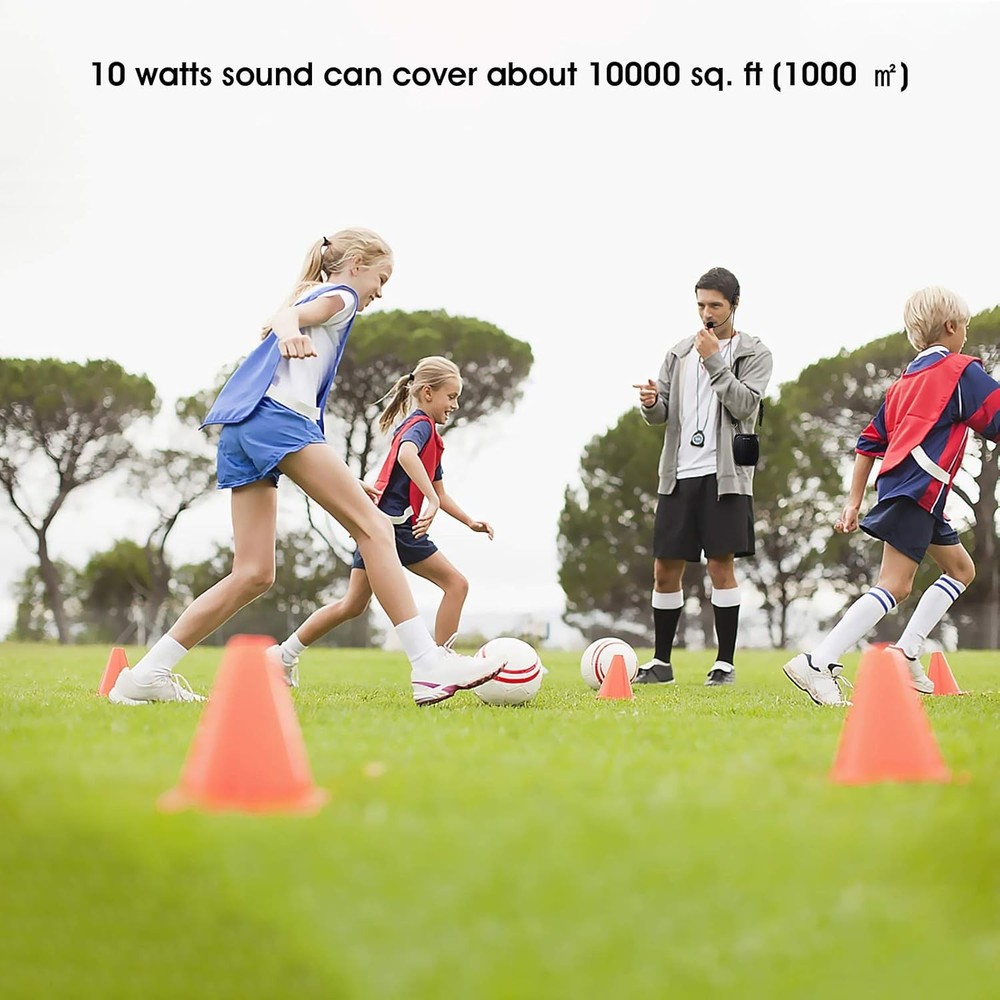 Portable Voice Amplifier with Wired Microphone Headset