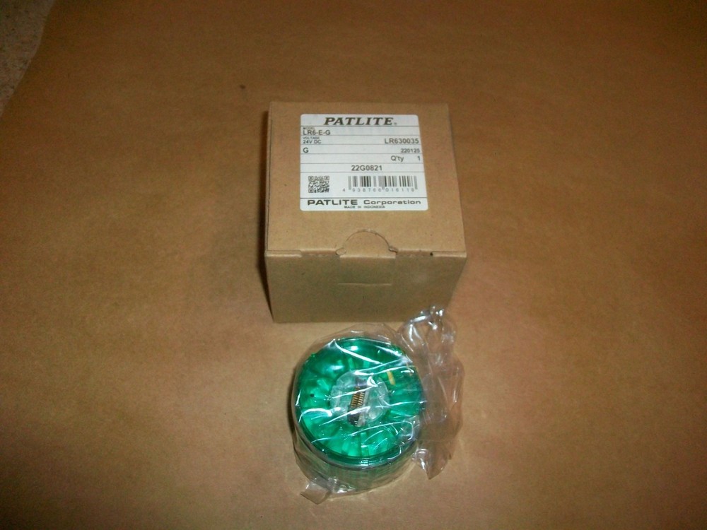 PATLITE LR6-E-G LED Beacon Light Module 24V DC  NEW IN BOX