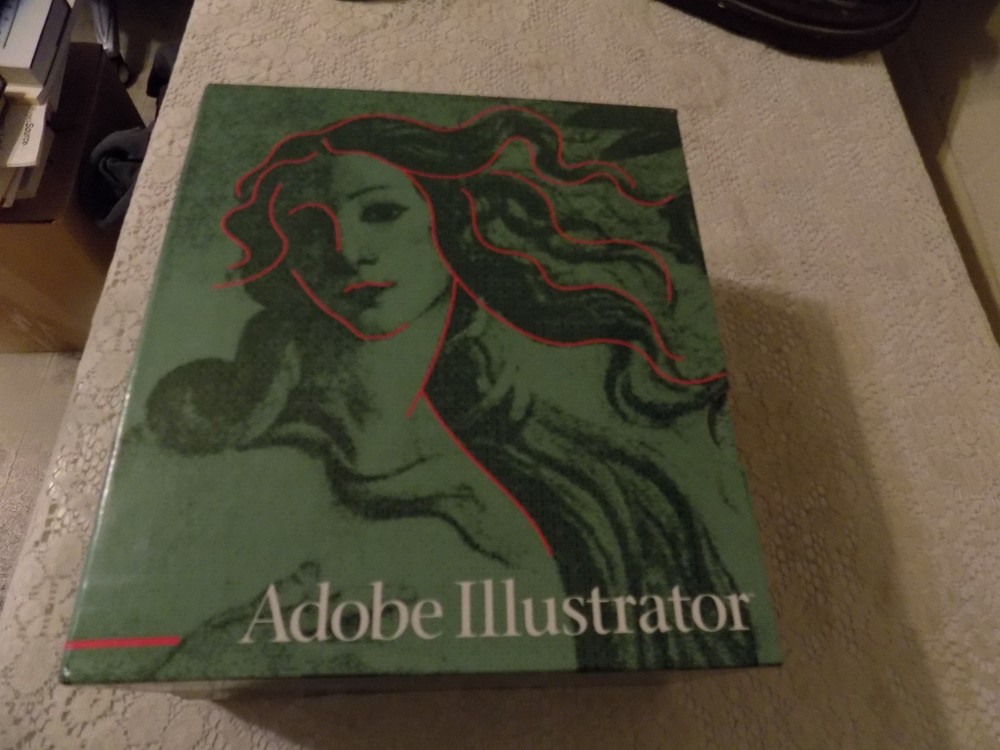 Adobe Illustrator 88 Apple Macintosh Vintage Software, COMPLETE, NICE
