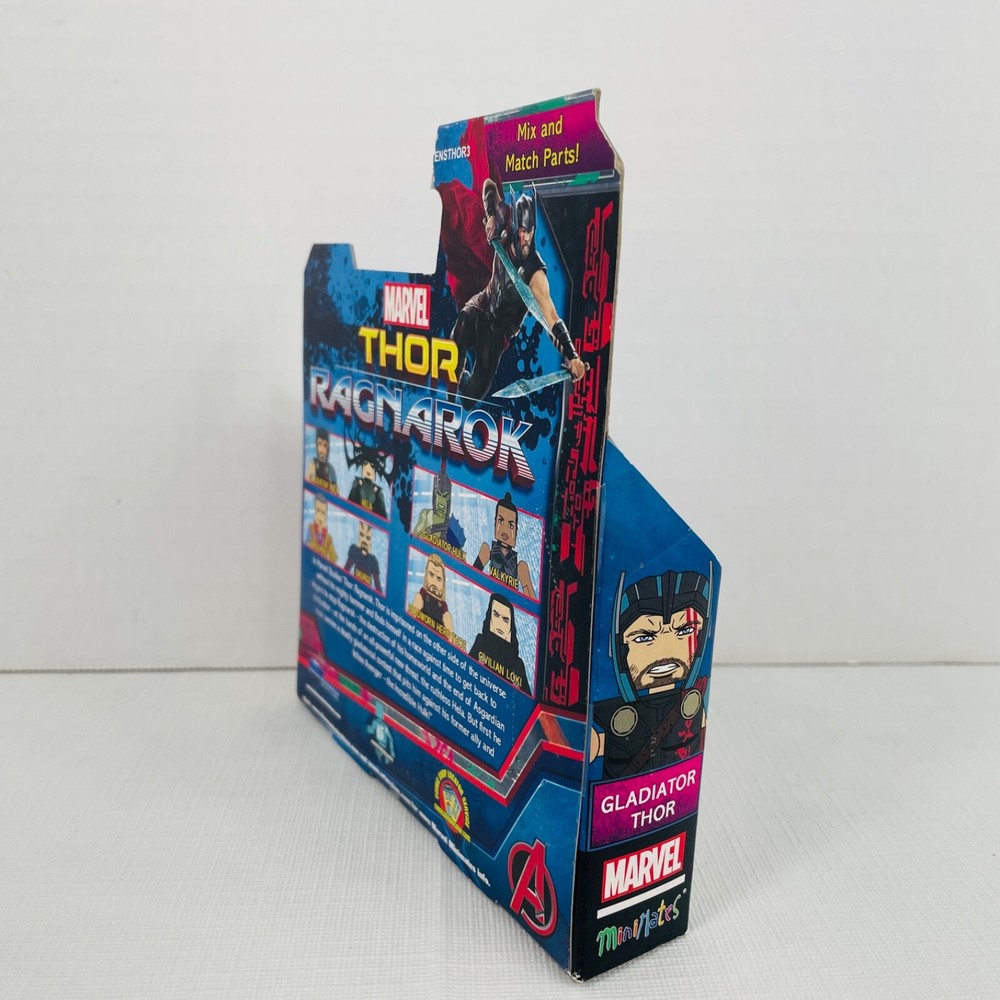 MiniMates Marvel Thor Ragnarok Gladiator Thor & Hela Mini Figures NEW Sealed