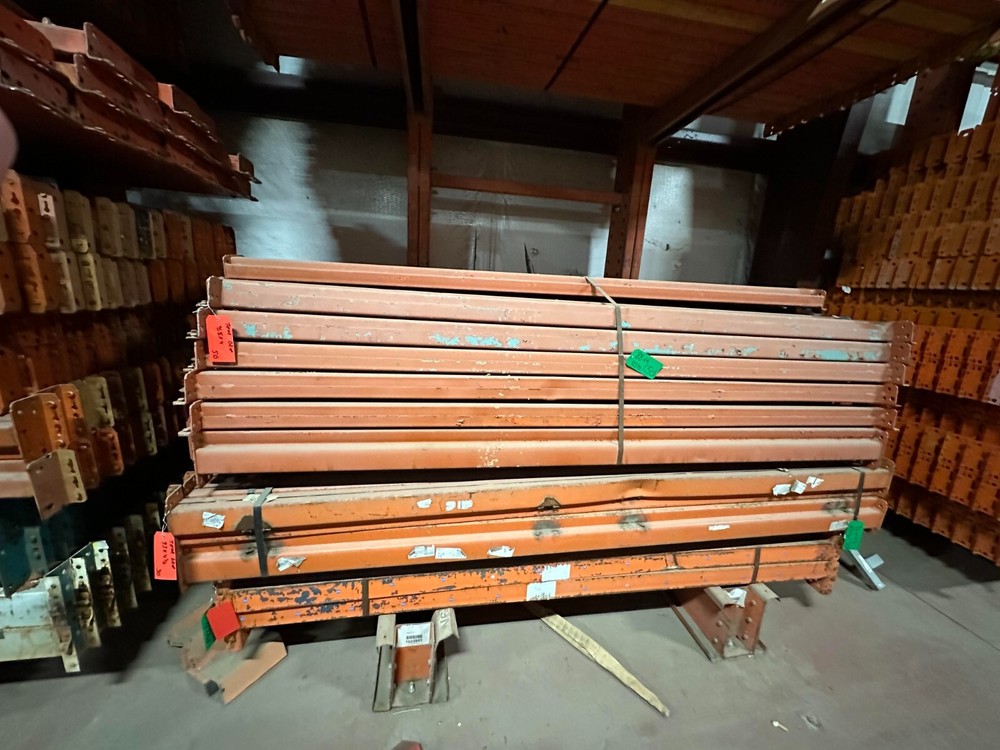 88x4 Teardrop Pallet Racking Beams