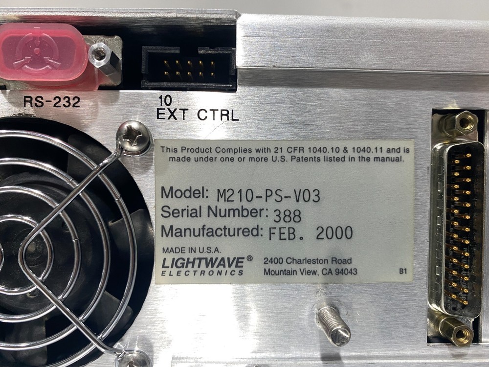 ESI M210-PS-V03 Diode Pumped Laser Power Supply