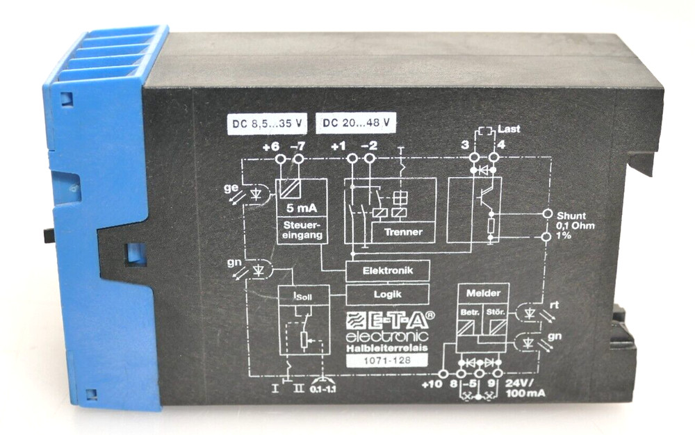 E-T-A Electronic Semiconductor Relay 1071-128