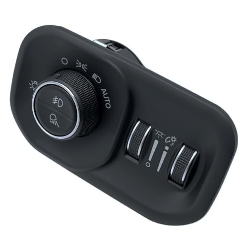 Headlight Fog Light Headlamp Switch Control Assembly Compatible with 2019-2024