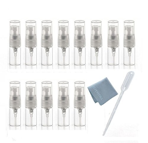 Elfenstall- 20pcs Mini Clear 2ml 5/8 Dram Fine Mist Atomizer Via