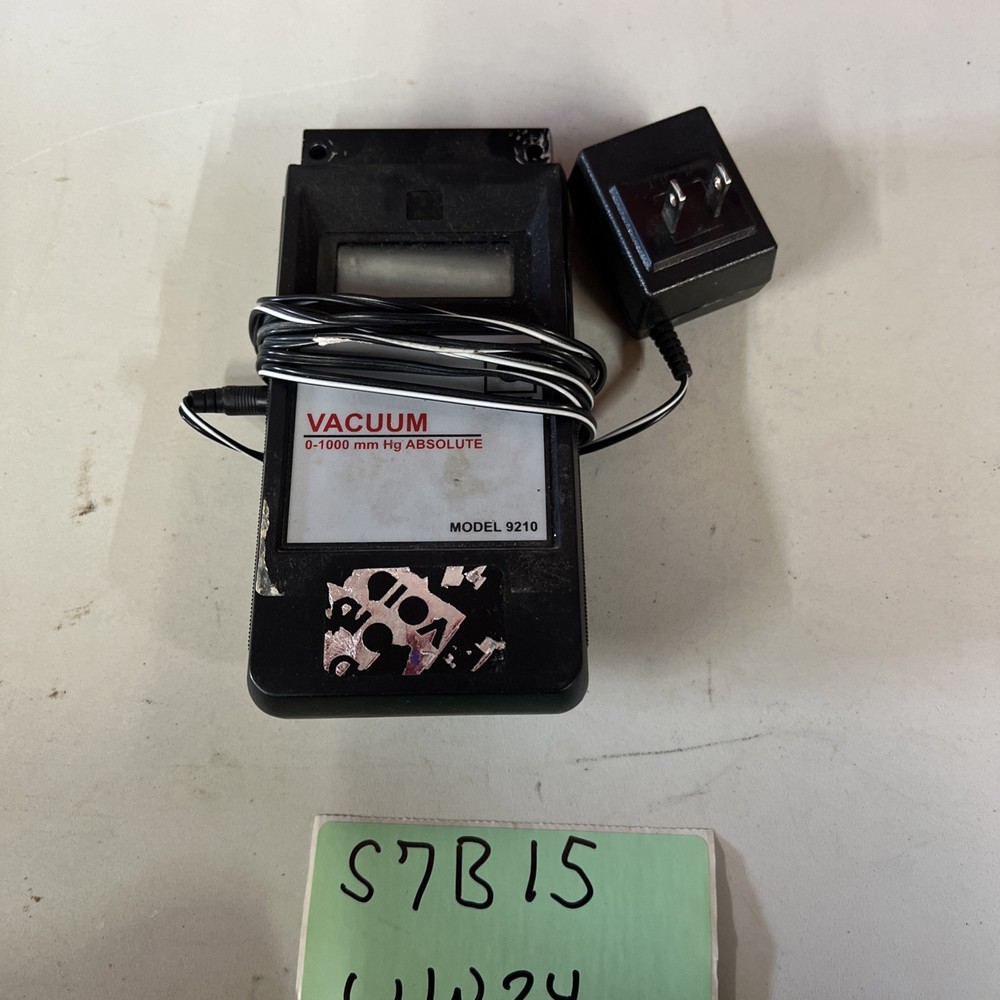 Manometer Digital Model 9210 Vacuum Absolute Gilson Humboldt