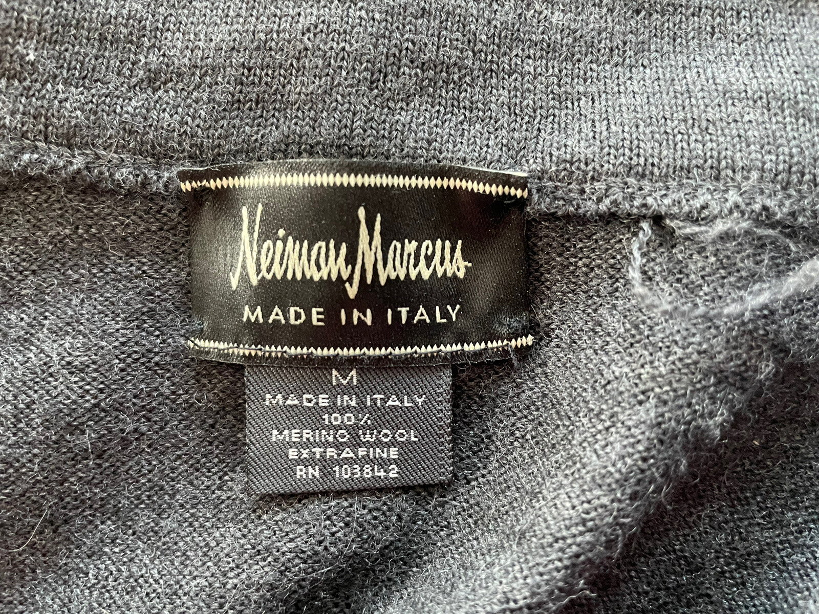 Neiman Marcus Men's 100% Wool Full-Zip Jacket Sweater