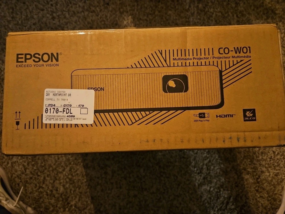 Epson EpiqVision™ Flex CO-W01 Portable Projector
