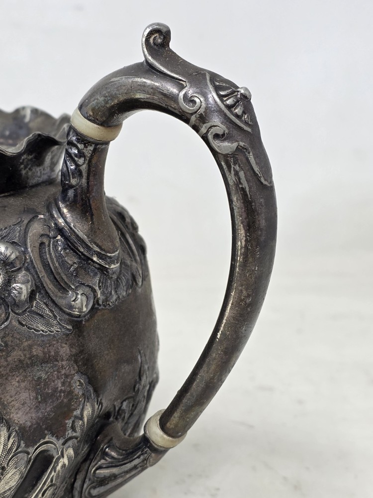 Engraved Metal Teapot