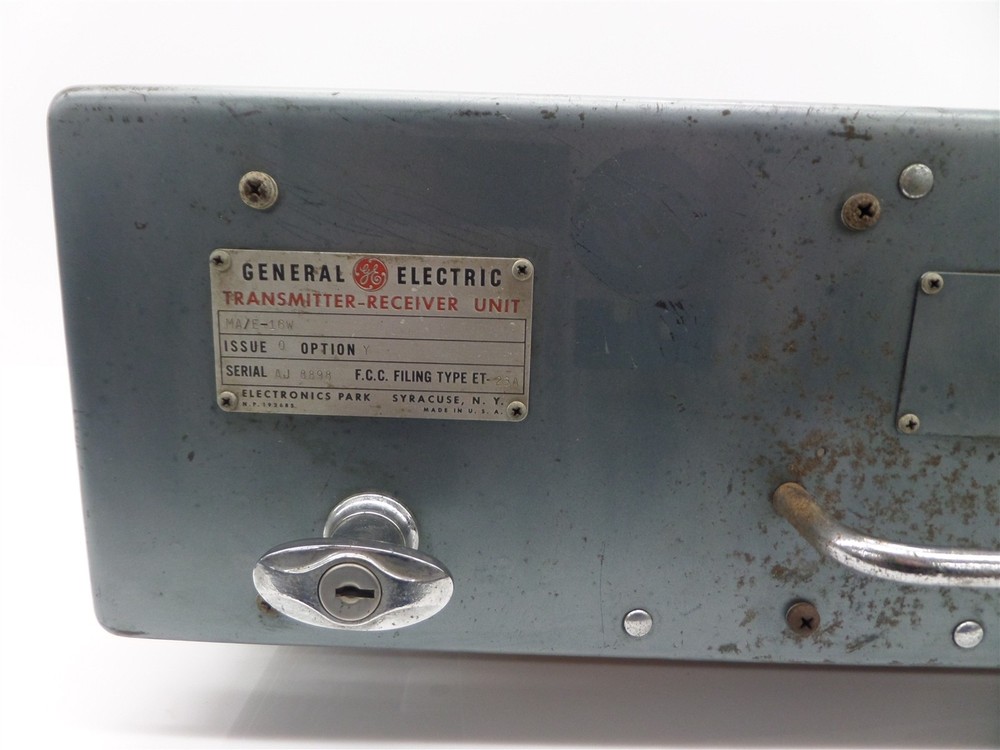 General Electric MA/E-16w Issue O Option Y Transmitter Receiver Unit