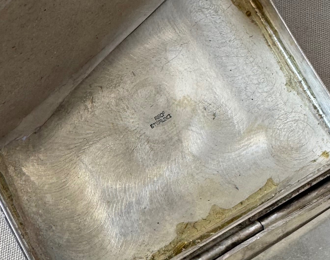 Antique REO Sterling Silver Fold Out Photograph Album;Y468