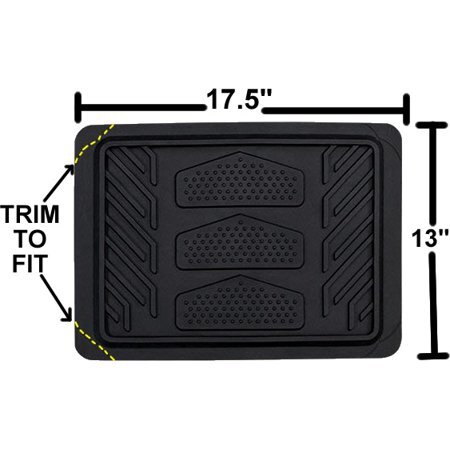 Jeep All Weather Pro Heavy Duty Rubber Floor Mats 4pc Set New