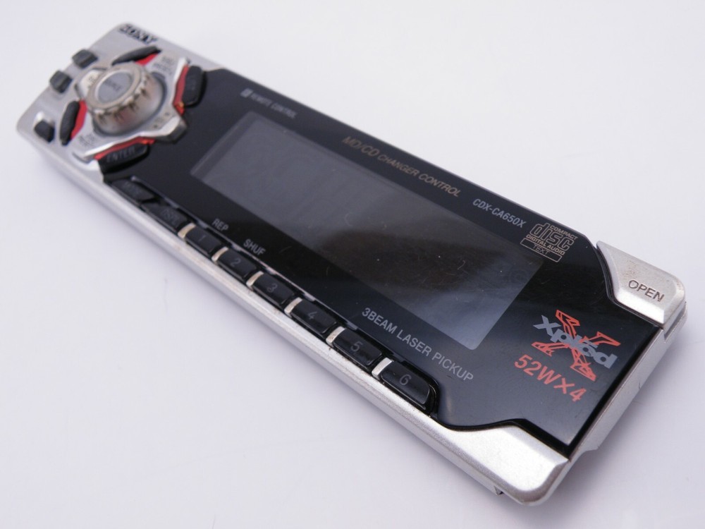 SONY CDX-CA650X Stereo Faceplate TESTED