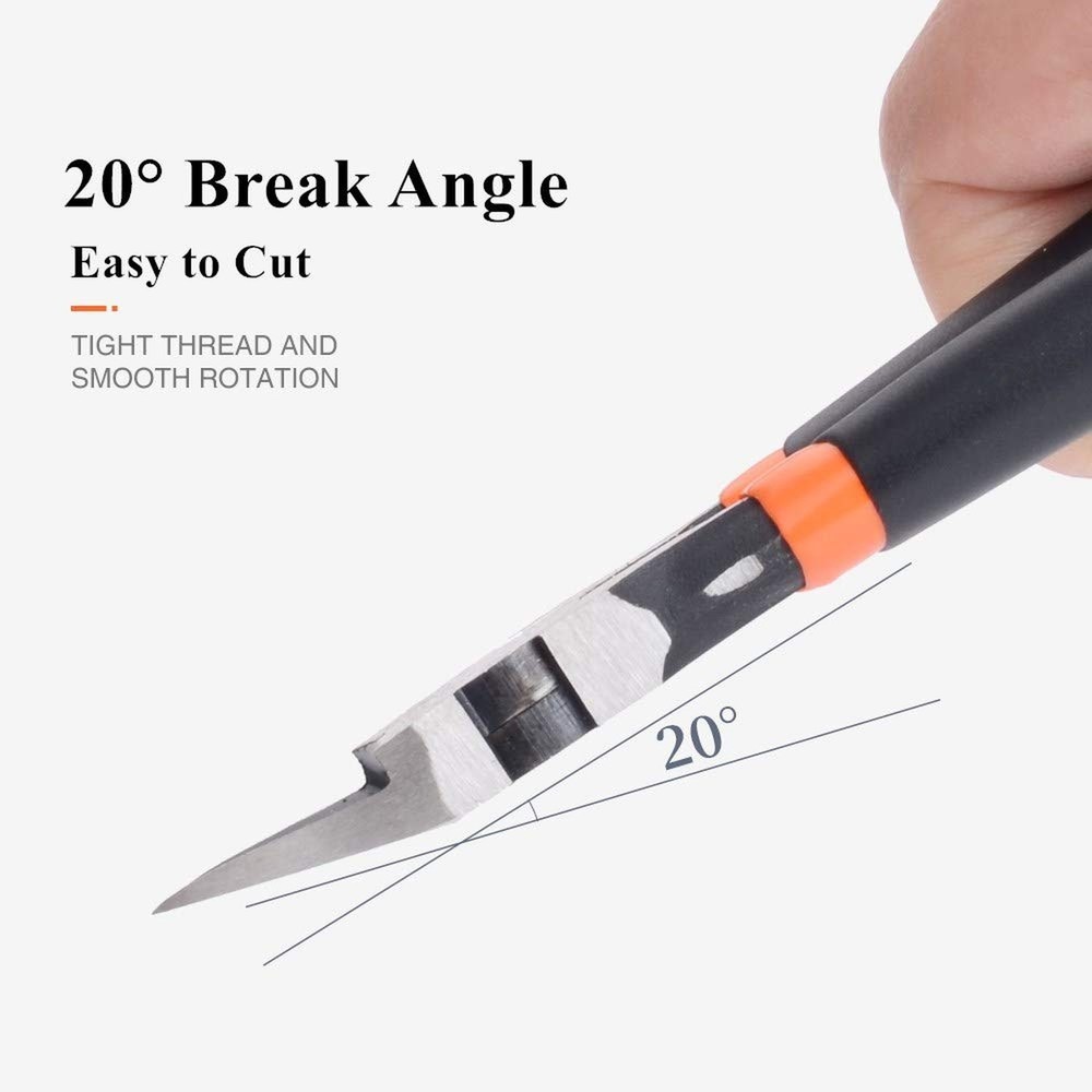 FLZOSPER Mini Diagonal Cutters，4.5-inch CR-V Multifunction Precision Wire