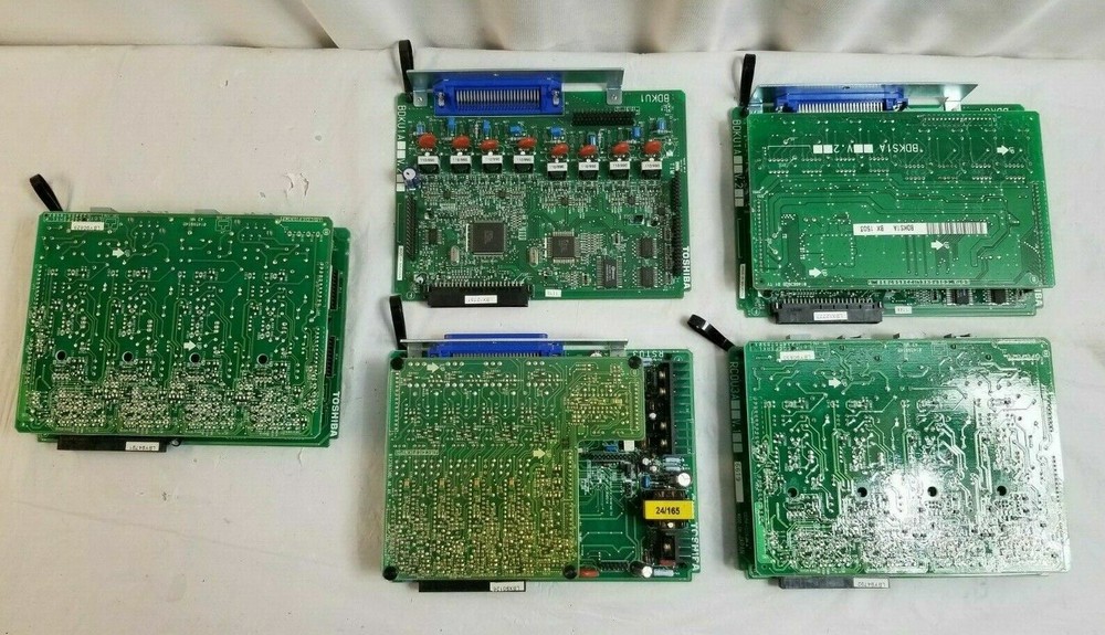 5 TOSHIBA Strata CTX CIX Modules Lot WORKING