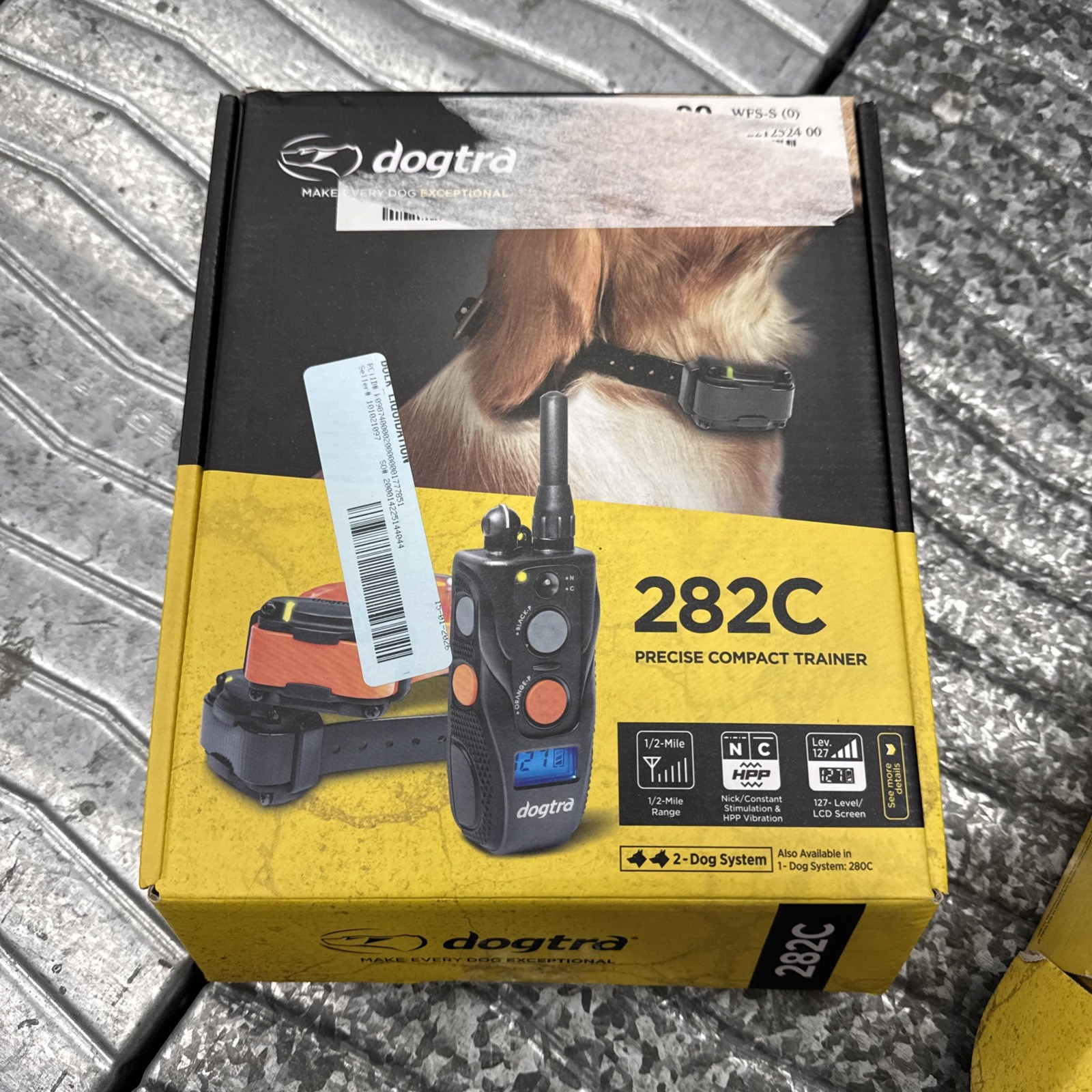 Dogtra 282C Remote Dog Training Collar System NOB
