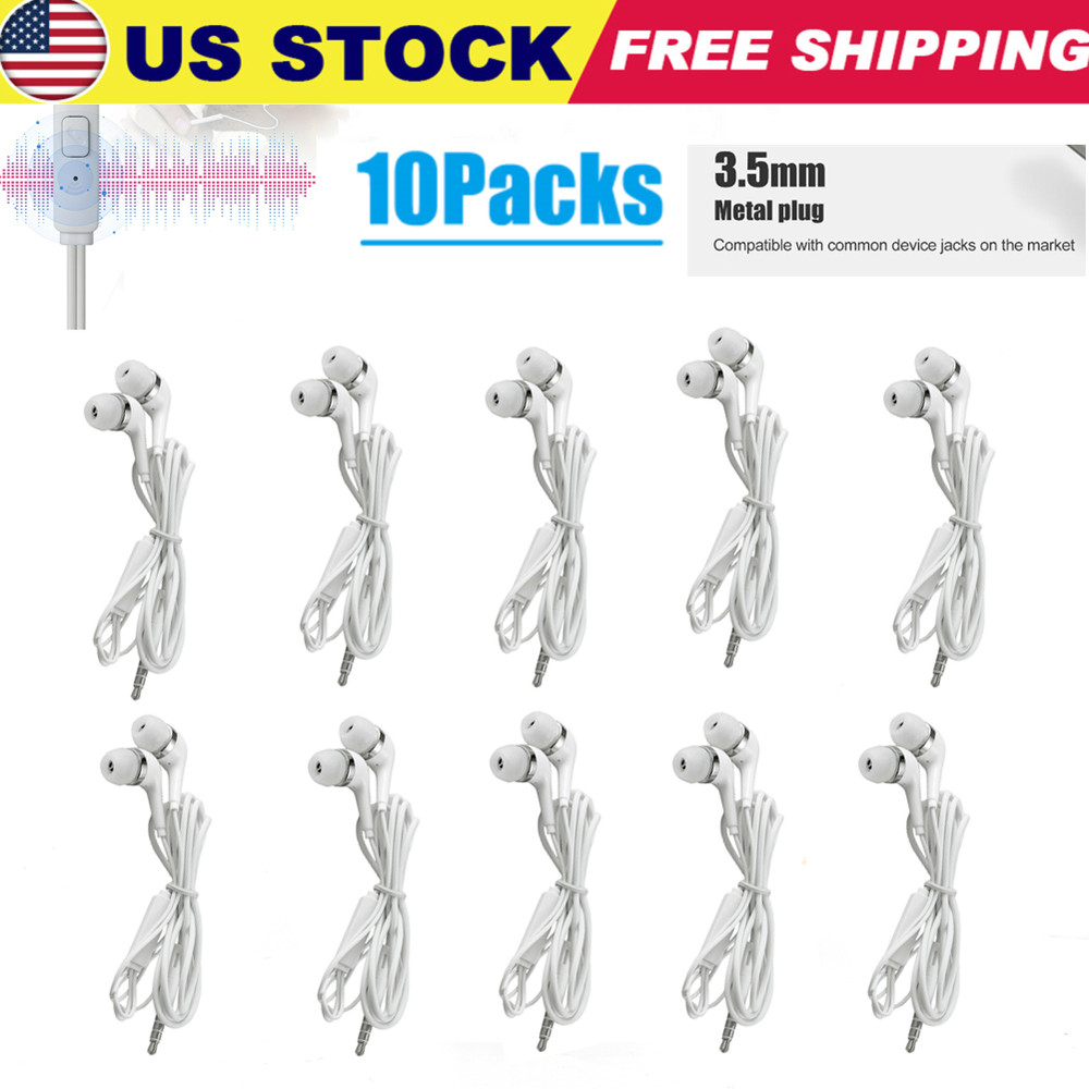 10X Single Button Universal Headphone Control Key Replacement Accessory Headset