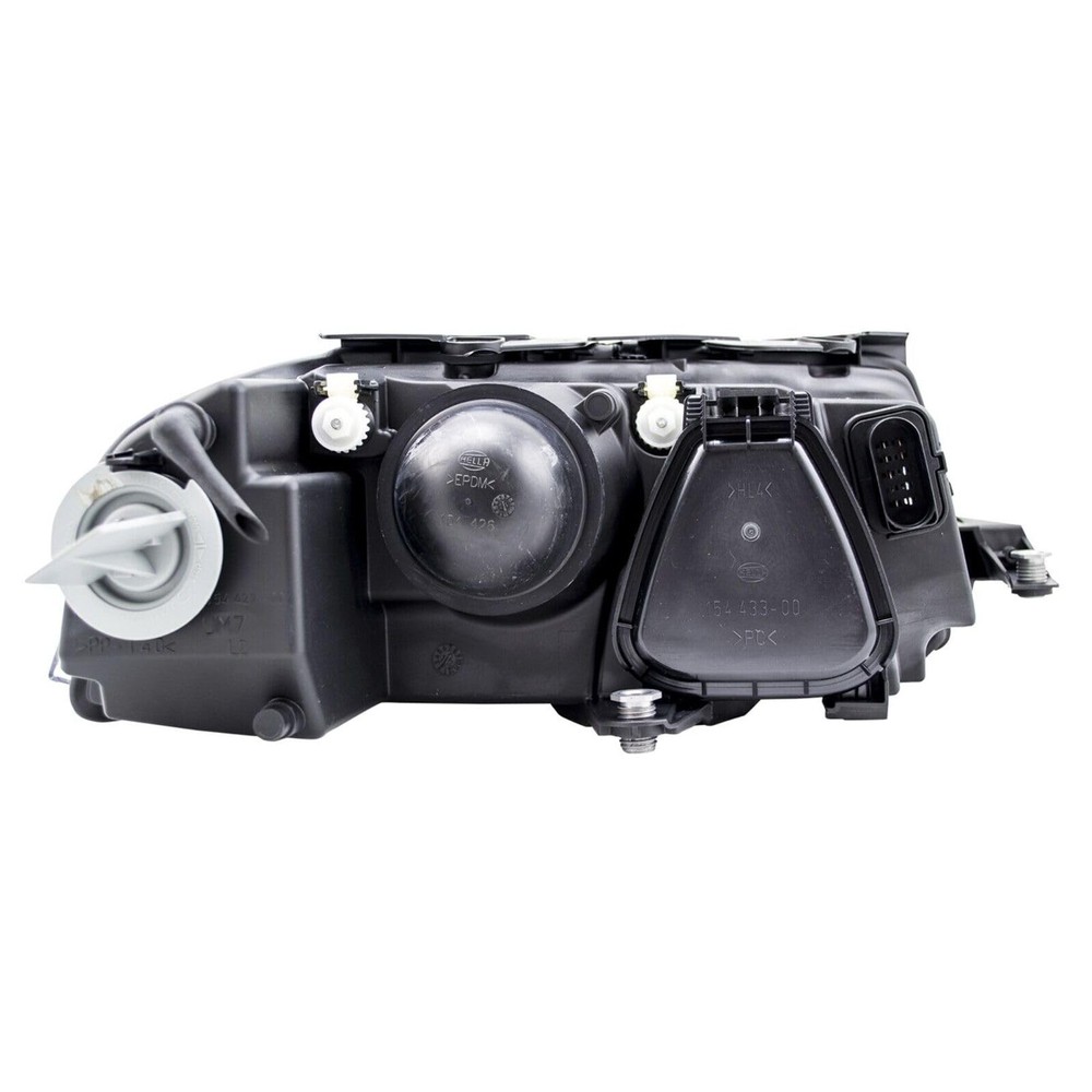 Driver Left Headlight Assembly White Amber Bulbs for Passat 2001-2005
