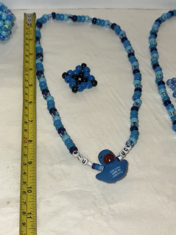 kandi necklaces and bracelets Lot. 8 Pcs