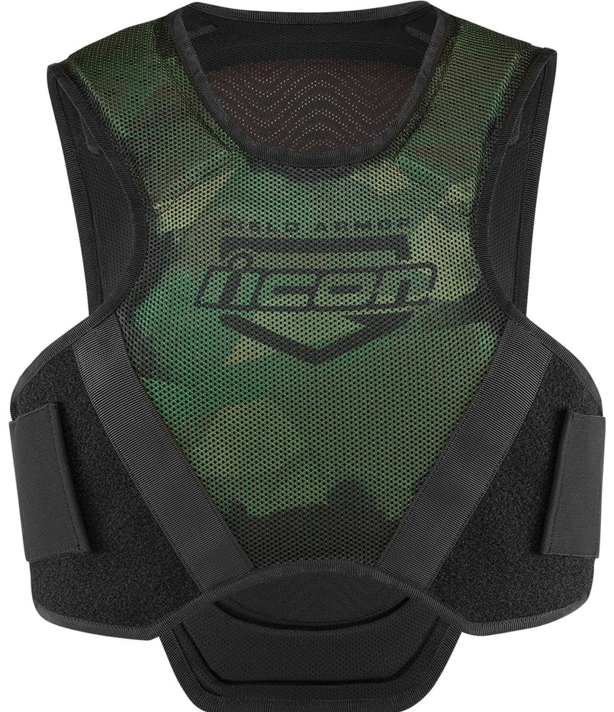 Icon Field Armor Softcore Protective Vest Green Camo