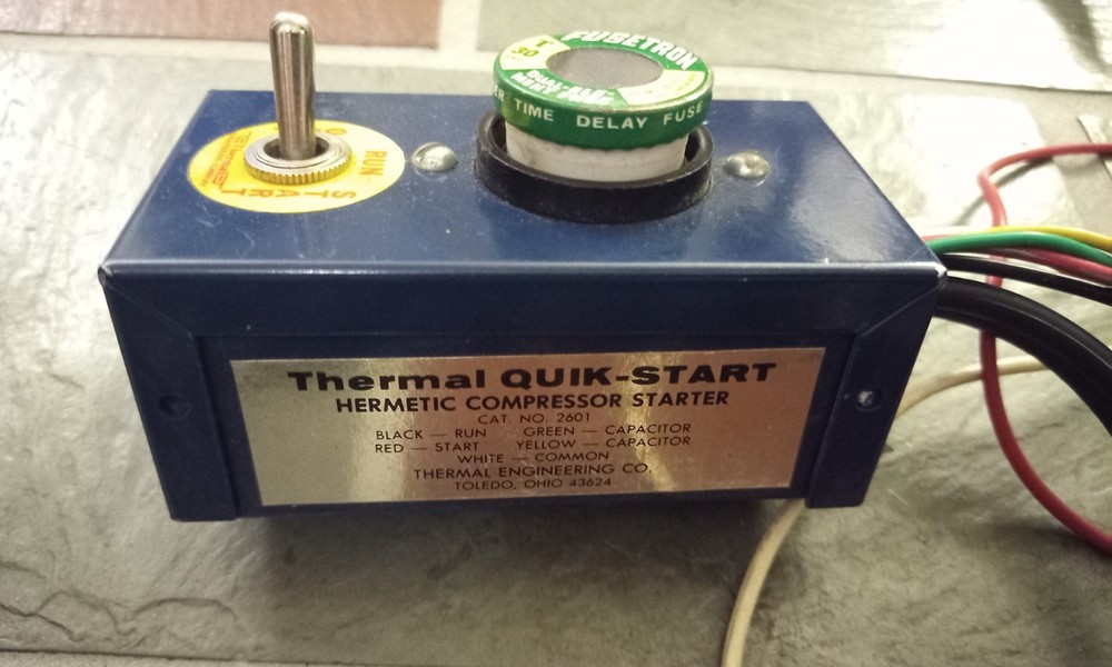 OEM Imperial Quik-Start Hermetic Compressor Starter Thermal Engineering Co.