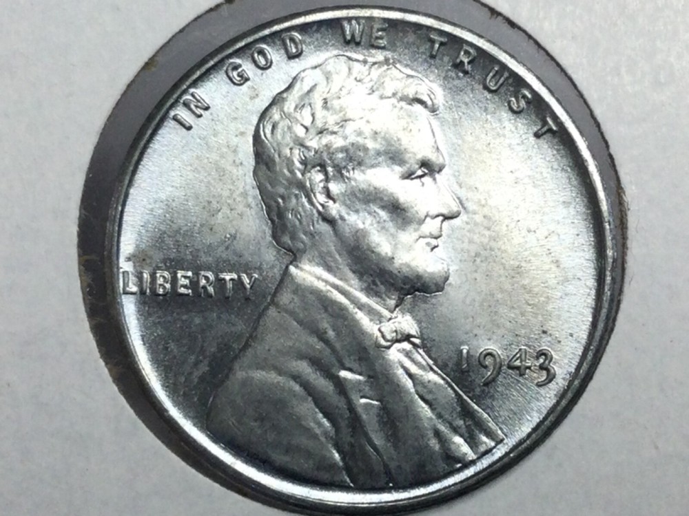 1943-P Steel Cent in uncirculated
