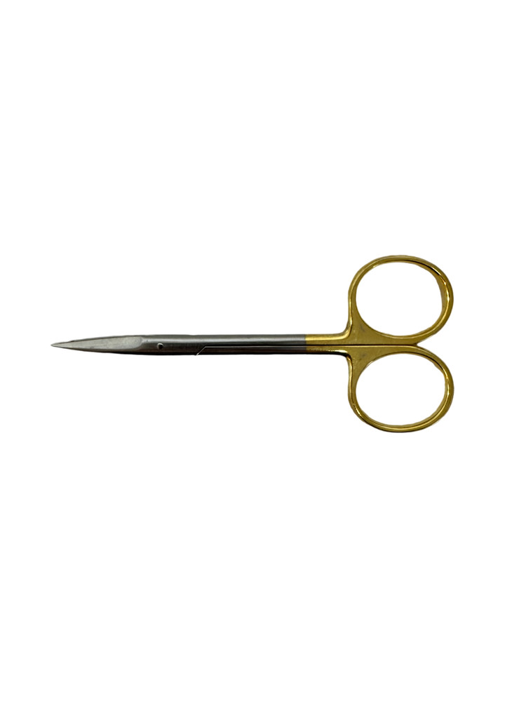 Aesculap BC210R TC DUROTIP Delicate Scissors (Iris Scissors), 110mm