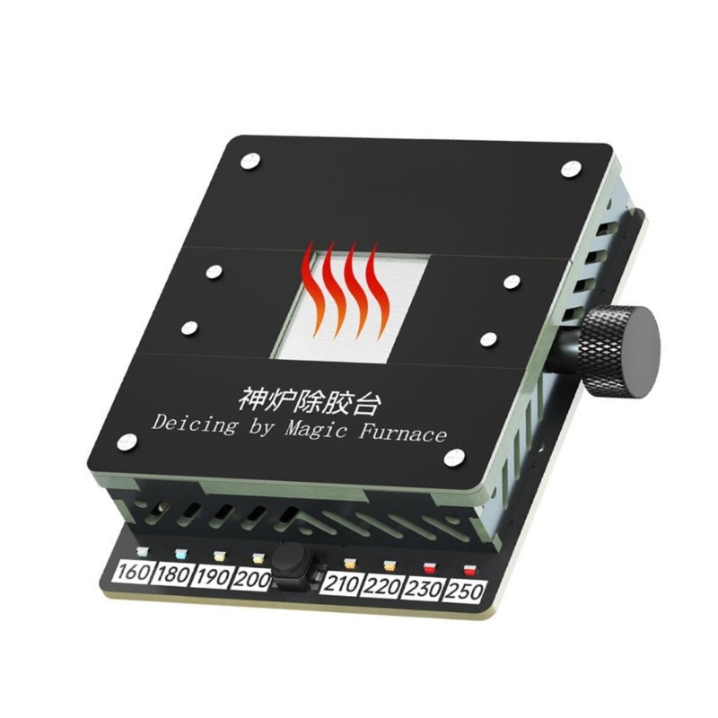 CPU Heating Platform For Mobile Phone IC CPU Heating Degumming Station