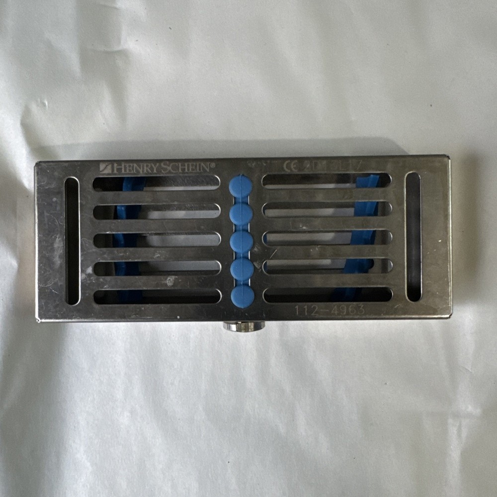 Dental Sterilization Cassette Tray Rack Box - Henry Schein