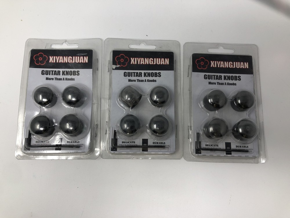 Xiyangjuan Electric Guitar Knobs Replacement Set 3 Pcs