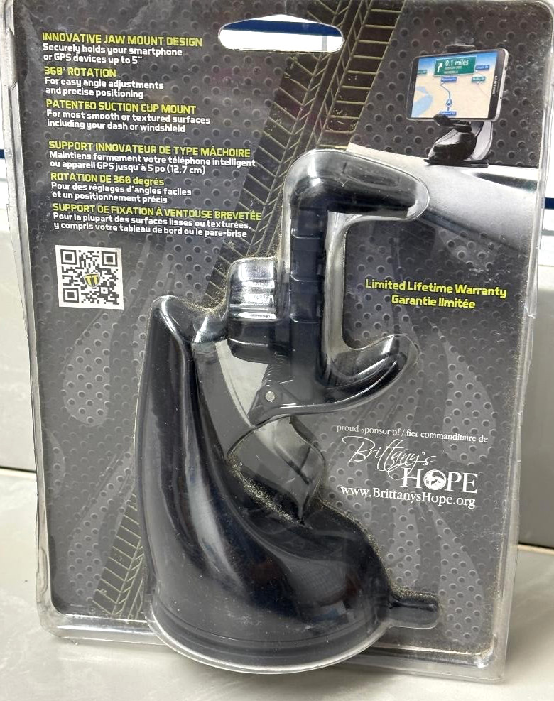 Trucker Tough JawGrip Black Dash & Windows mount