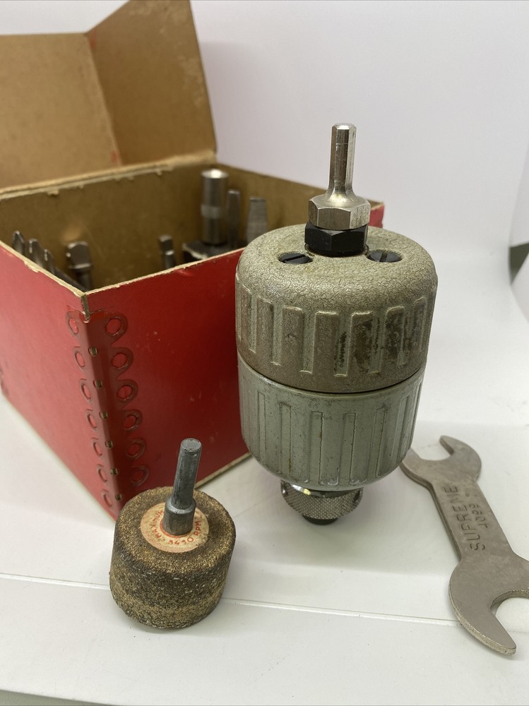 Vintage Supreme Versamatic Professional Screw Driver Model 4000P In Original Box