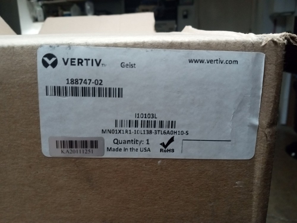 Vertiv Geist IMD-01X upgradable PDU NEW