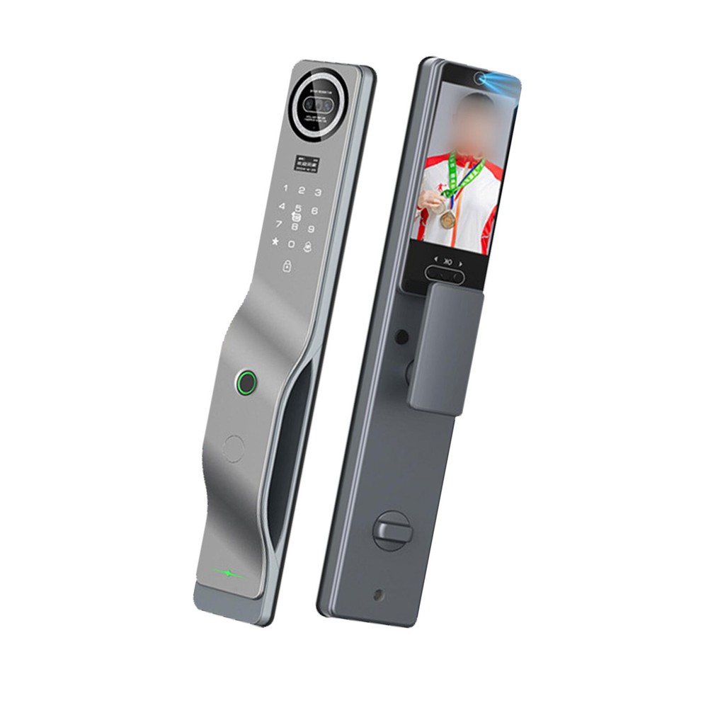 3D face Wifi Digital Smart Lock Fingerprint Visual Intercom Security Door Lock