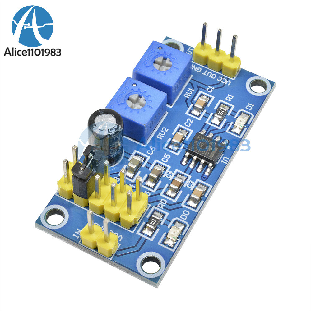 5* NE555 Duty Ratio Adjustable Pulse Generator Adjustable Small Signal Generator