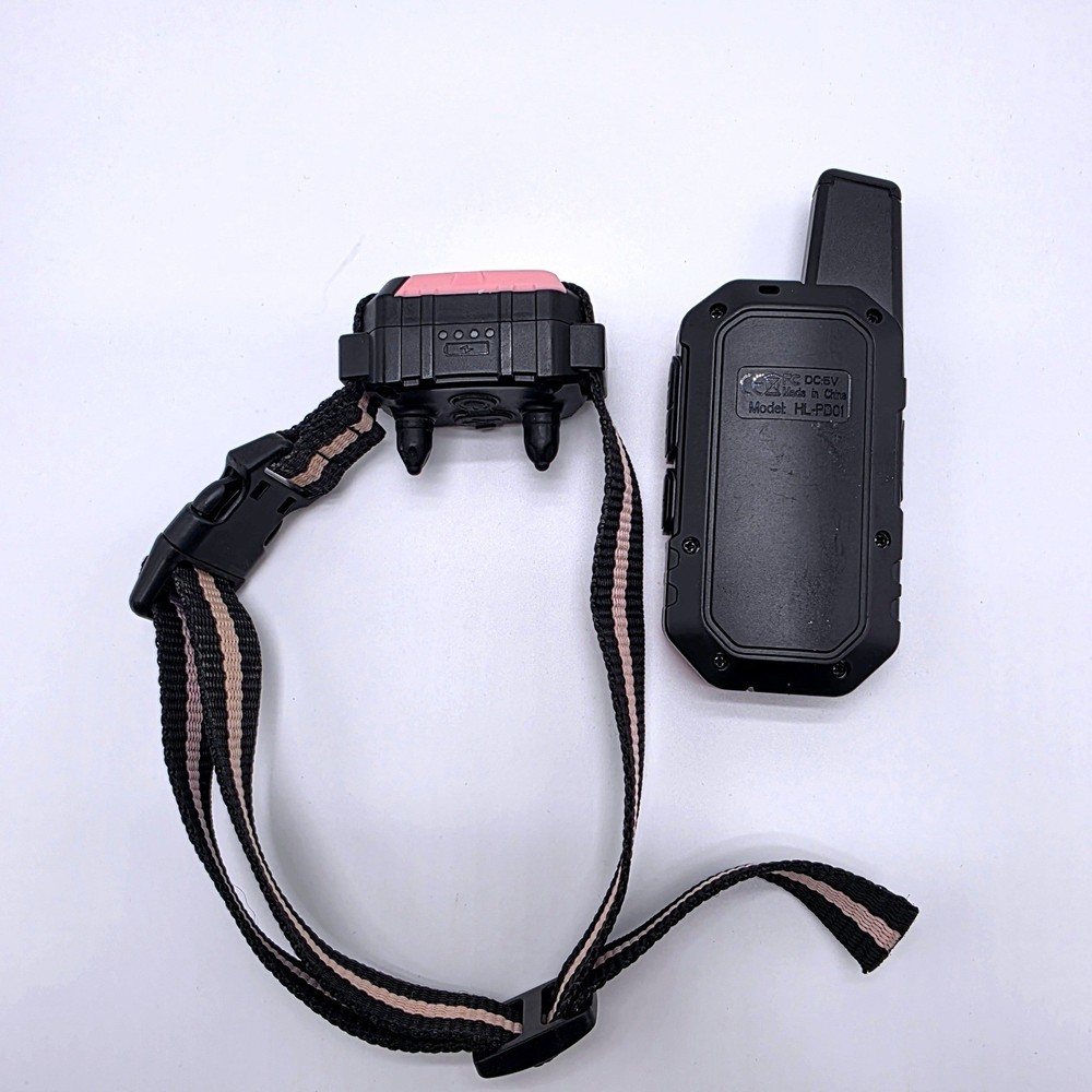 Dog Training Collar Remote Waterproof Recharge Shock/Vibration/Tone Bark Control