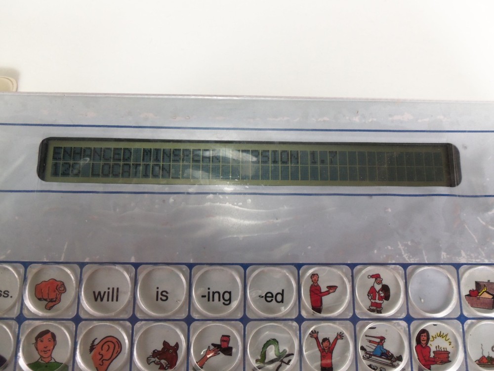 PRC Touch Talker with Minspeak for Disability Hearing Speech Tool with Manual
