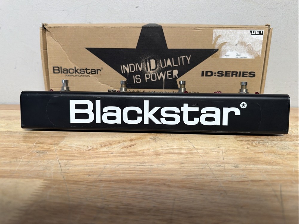 BLACKSTAR FS-10 FOOTSWITCH Mutli-function Foot controller
