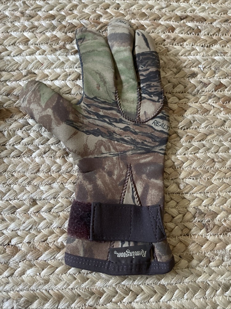 Real Tree Remington Gloves Camo Size XL