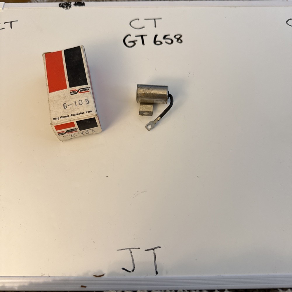 (1) Borg Warner Condenser G-105 Nos OEM Sold Individually
