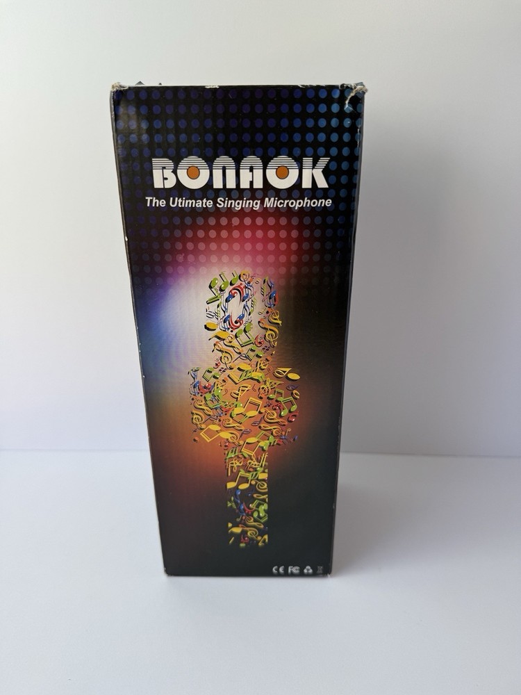 BONAOK Wireless Bluetooth Karaoke Microphone/Spkr/bluetooth in Green