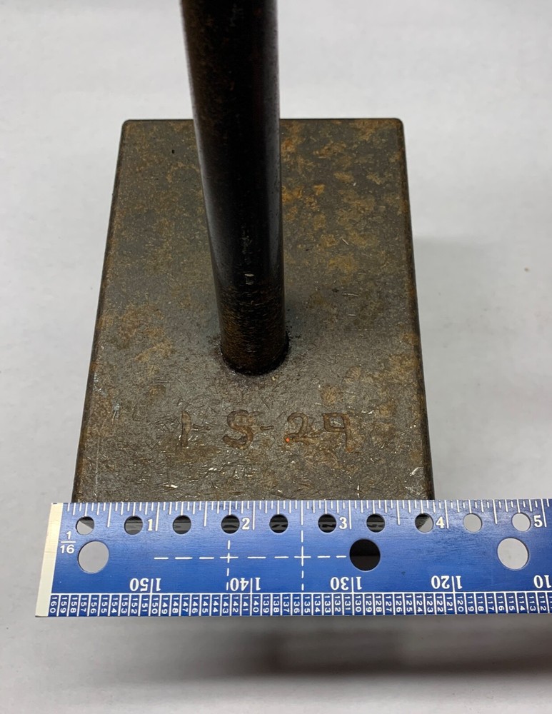 Grinding Indicator Heavy Stand - 6" Post - 4" x 5 1/2" x 3" - NICE