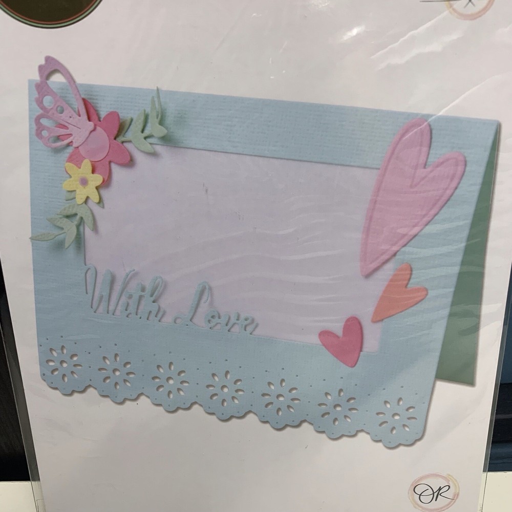 Sizzix Thinlits Dies By Olivia Rose 11 Dies Lace Card Base 665474 New