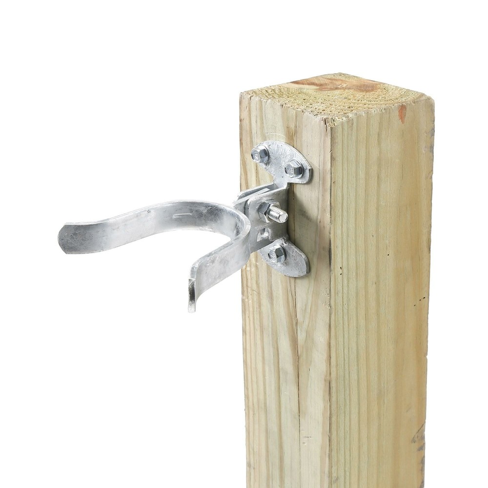 Gate Fork Latch - 2 3/8" Wall Mount - Chain Link Fence. Gate Hardware