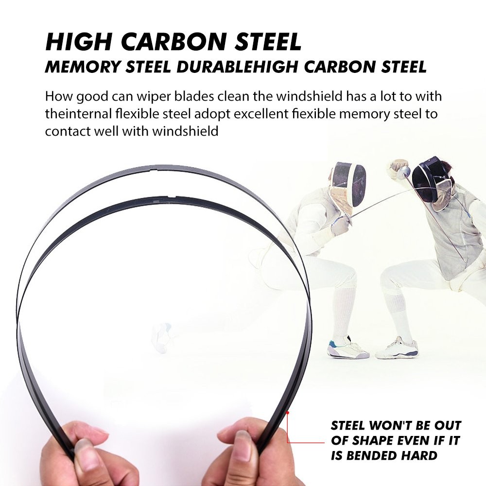 All Season Front Windshield Wiper Blades 22"+22"For Chevy Silverado 2008-2014