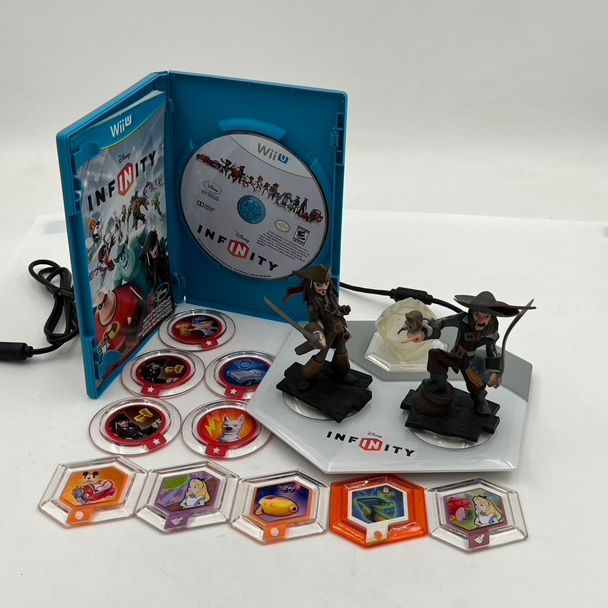 Disney Infinity Game Disc Case Manual Figures Portal Pad Crystal & Discs